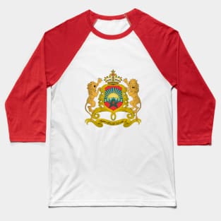 Morocco - kingdom of Morocco symbol logo Baseball T-Shirt